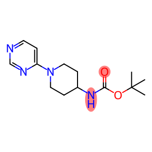 Carbamic acid, N-[1-(4-pyrimidinyl)-4-piperidinyl]-, 1,1-dimethylethyl ester