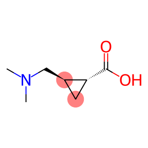 Cyclopropanecarboxylic acid, 2-[(dimethylamino)methyl]-, (1R,2R)-rel- (9CI)