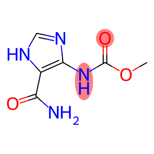 Carbamic acid, [5-(aminocarbonyl)-1H-imidazol-4-yl]-, methyl ester (9CI)