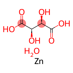 Butanedioic acid, 2,3-dihydroxy- (2R,3R)-, zinc salt (1:1), monohydrate (9CI)