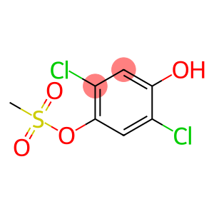 1,4-Benzenediol, 2,5-dichloro-, 1-methanesulfonate