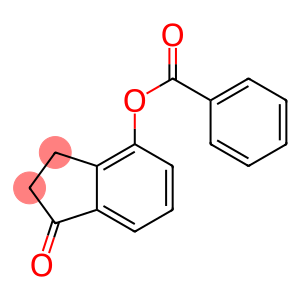 Benzoic acid 1-oxoindan-4-yl ester