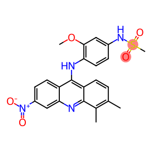 Methanesulfonamide, N-[4-[(3,4-dimethyl-6-nitro-9-acridinyl)amino]-3-methoxyphenyl]-