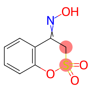 (4E)-N-hydroxy-1,2-benzoxathiin-4(3H)-imine 2,2-dioxide