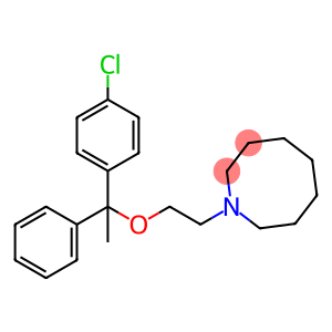 1-[2-[(p-Chloro-α-methyl-α-phenylbenzyl)oxy]ethyl]octahydroazocine