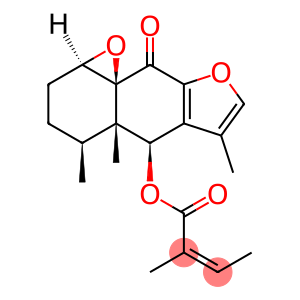 6beta-Angeloyloxy-1beta,10beta-epoxy-9-oxofuranoeremophilane