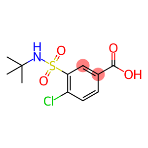 3-(N-(tert-Butyl)sulfamoyl)-4-chlorobenzoic acid