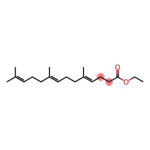 4,8,12-Tetradecatrienoic acid, 5,9,13-trimethyl-, ethyl ester, (4E,8E)-