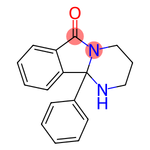 1,2,3,4,6,10B-HEXAHYDRO-10B-PHENYLPYRIMIDO(2,1-A)ISOINDOL-6-ONE