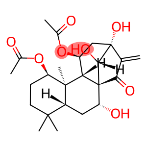 (14S)-1β,11β-Diacetoxy-7α,13,14-trihydroxykaur-16-en-15-one