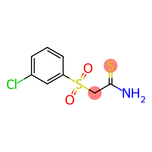 2-(3-chloro-benzenesulfonyl)-thioacetamide