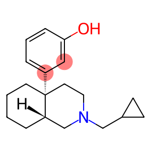 m-[(4aR)-[2-(Cyclopropylmethyl)-1,3,4,5,6,7,8,8aα-octahydroisoquinolin]-4aβ(2H)-yl]phenol