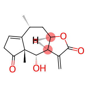 (3aS)-3,3a,4,4a,6,8,9,9aα-Octahydro-4α-hydroxy-4aβ,8α-dimethyl-3-methyleneazuleno[6,5-b]furan-2,5-dione