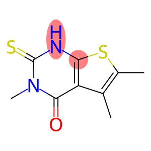 3,5,6-Trimethyl-2-sulfanyl-3H,4H-thieno[2,3-d]pyrimidin-4-one