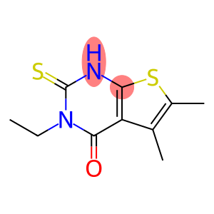 3-ethyl-5,6-dimethyl-2-thioxo-2,3-dihydrothieno[2,3-d]pyrimidin-4(1H)-one