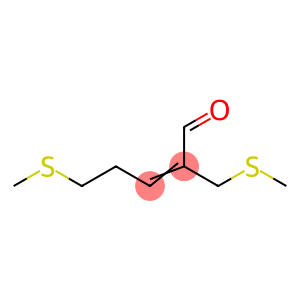 (Z)-5-METHYLSULFANYL-2-(METHYLSULFANYLMETHYL)PENT-2-ENALMETHIALDOL