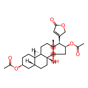 Card-20(22)-enolide, 3,16-bis(acetyloxy)-14-hydroxy-, (3β,5β,16β)-