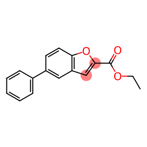 2-Benzofurancarboxylic acid, 5-phenyl-, ethyl ester