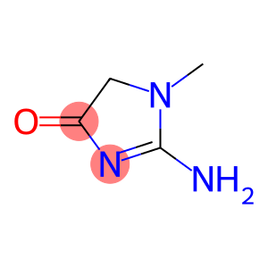 2-Amino-1,5-dihydro-1-methyl-4H-imidazol-4-one