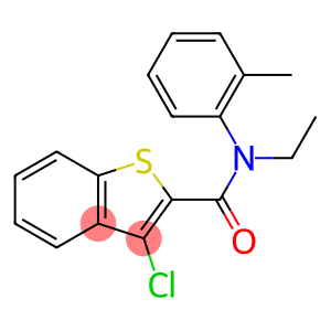 Benzo[b]thiophene-2-carboxamide, 3-chloro-N-ethyl-N-(2-methylphenyl)-