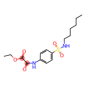 ethyl {4-[(hexylamino)sulfonyl]anilino}(oxo)acetate