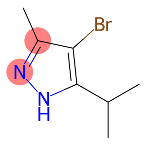 4-溴-5-异丙基-3-甲基-1H-吡唑