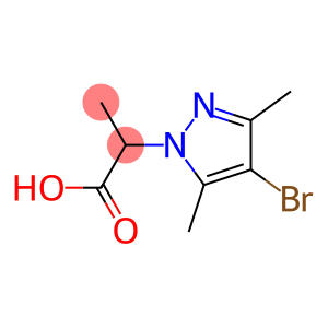 1H-Pyrazole-1-acetic acid, 4-bromo-α,3,5-trimethyl-