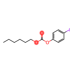 Hexyl(p-iodophenyl) =carbonate