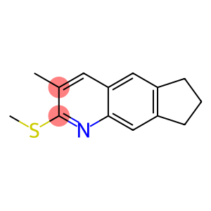 6H-Cyclopenta[g]quinoline,7,8-dihydro-3-methyl-2-(methylthio)-(9CI)