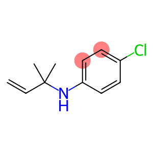 4-Chloro-N-(1,1-dimethyl-2-propenyl)benzenamine