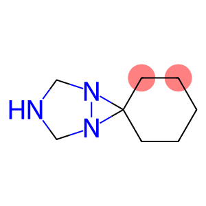 Spiro[cyclohexane-1,6-[1,3,5]triazabicyclo[3.1.0]hexane] (9CI)