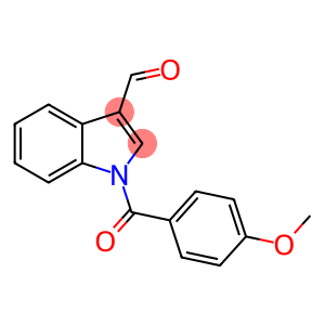 1-(4-methoxybenzoyl)indole-3-carbaldehyde