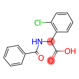 Benzeneacetic acid, α-(benzoylamino)-2-chloro-