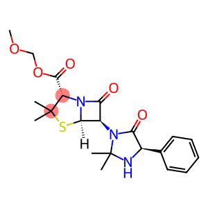 (2S,5β)-6α-[(4R)-2,2-Dimethyl-5-oxo-4-phenyl-1-imidazolidinyl]-3,3-dimethyl-7-oxo-4-thia-1-azabicyclo[3.2.0]heptane-2β-carboxylic acid methoxymethyl ester