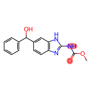 Methyl 5-[(RS)-α-hydroxybenzyl]-1H-benzimidazole-2-carbamate