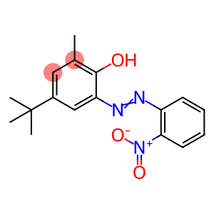 Phenol, 4-(1,1-dimethylethyl)-2-methyl-6-[2-(2-nitrophenyl)diazenyl]-