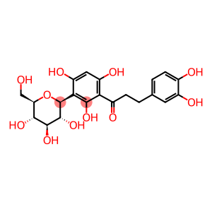 1-Propanone, 3-(3,4-dihydroxyphenyl)-1-(3-β-D-glucopyranosyl-2,4,6-trihydroxyphenyl)-