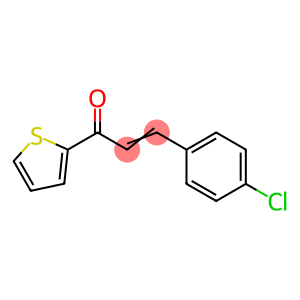 2-Propen-1-one, 3-(4-chlorophenyl)-1-(2-thienyl)-