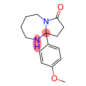 9a-(4-methoxyphenyl)-octahydro-1H-pyrrolo[1,2-a][1,3]diazepin-7-one