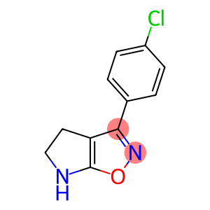 4H-Pyrrolo[3,2-d]isoxazole, 3-(4-chlorophenyl)-5,6-dihydro-