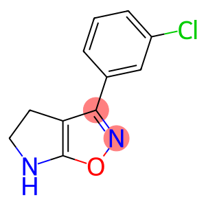 4H-Pyrrolo[3,2-d]isoxazole, 3-(3-chlorophenyl)-5,6-dihydro-