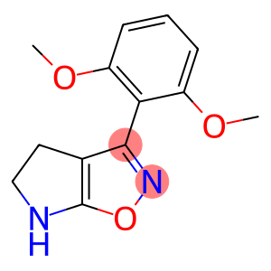 4H-Pyrrolo[3,2-d]isoxazole, 3-(2,6-dimethoxyphenyl)-5,6-dihydro-
