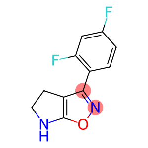 4H-Pyrrolo[3,2-d]isoxazole,3-(2,4-difluorophenyl)-5,6-dihydro-(9CI)