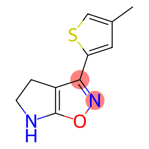 4H-Pyrrolo[3,2-d]isoxazole,5,6-dihydro-3-(4-methyl-2-thienyl)-(9CI)