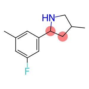 Pyrrolidine, 2-(3-fluoro-5-methylphenyl)-4-methyl- (9CI)