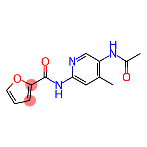 2-Furancarboxamide,N-[5-(acetylamino)-4-methyl-2-pyridinyl]-(9CI)