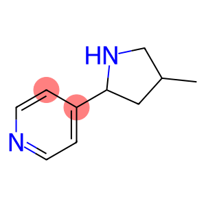 Pyridine, 4-(4-methyl-2-pyrrolidinyl)- (9CI)