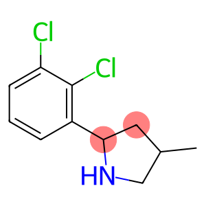 Pyrrolidine, 2-(2,3-dichlorophenyl)-4-methyl- (9CI)