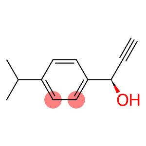 Benzenemethanol, alpha-ethynyl-4-(1-methylethyl)-, (alphaS)- (9CI)