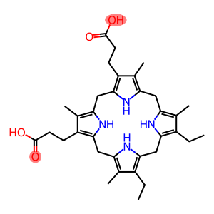 3,8,12,18-Tetramethyl-13,17-diethylporphyrinogen-2,7-dipropanoic acid